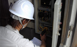 電機制御盤点検