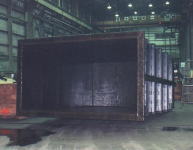 大型硬質クロムメッキ槽