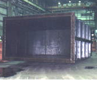 大型硬質クロムメッキ槽